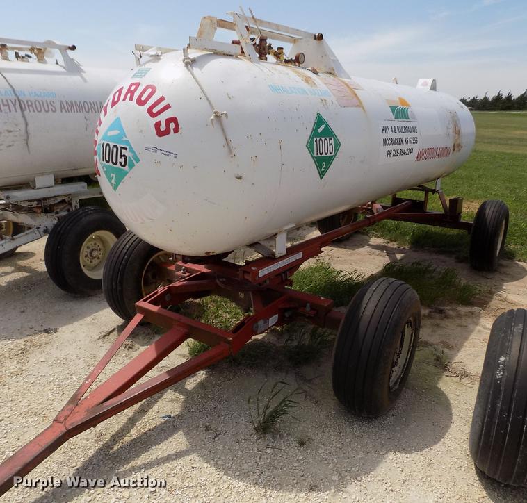 image for item FN9537 Beaird anhydrous ammonia tank