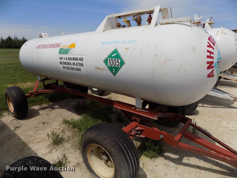 image for item FN9537 Beaird anhydrous ammonia tank