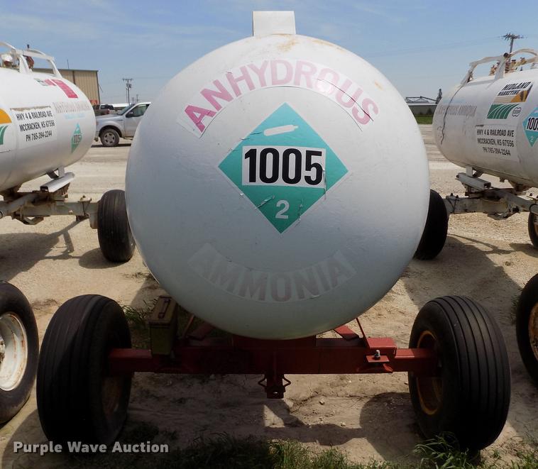 image for item FN9537 Beaird anhydrous ammonia tank