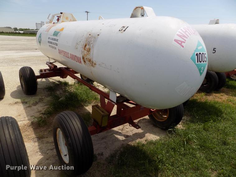 image for item FN9537 Beaird anhydrous ammonia tank