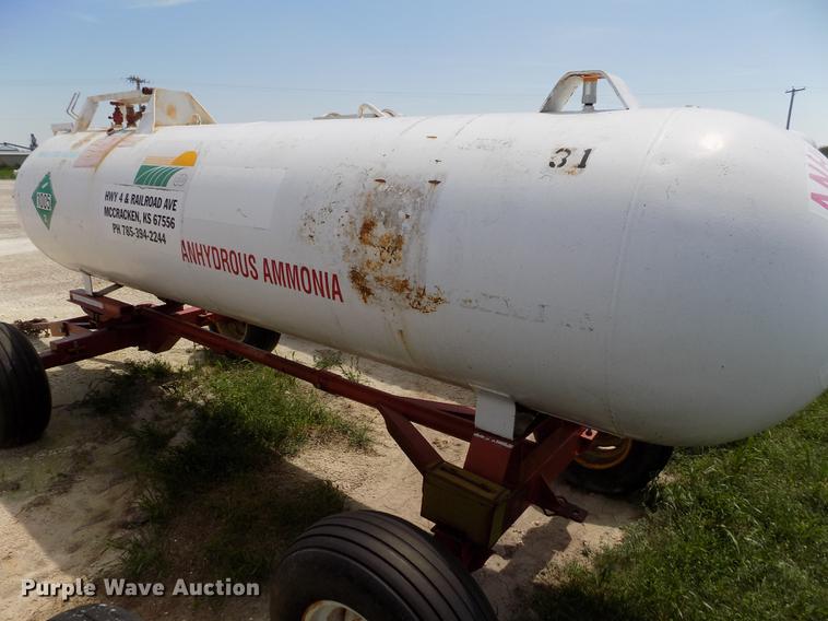 image for item FN9537 Beaird anhydrous ammonia tank