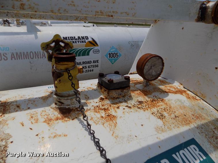 image for item FN9537 Beaird anhydrous ammonia tank