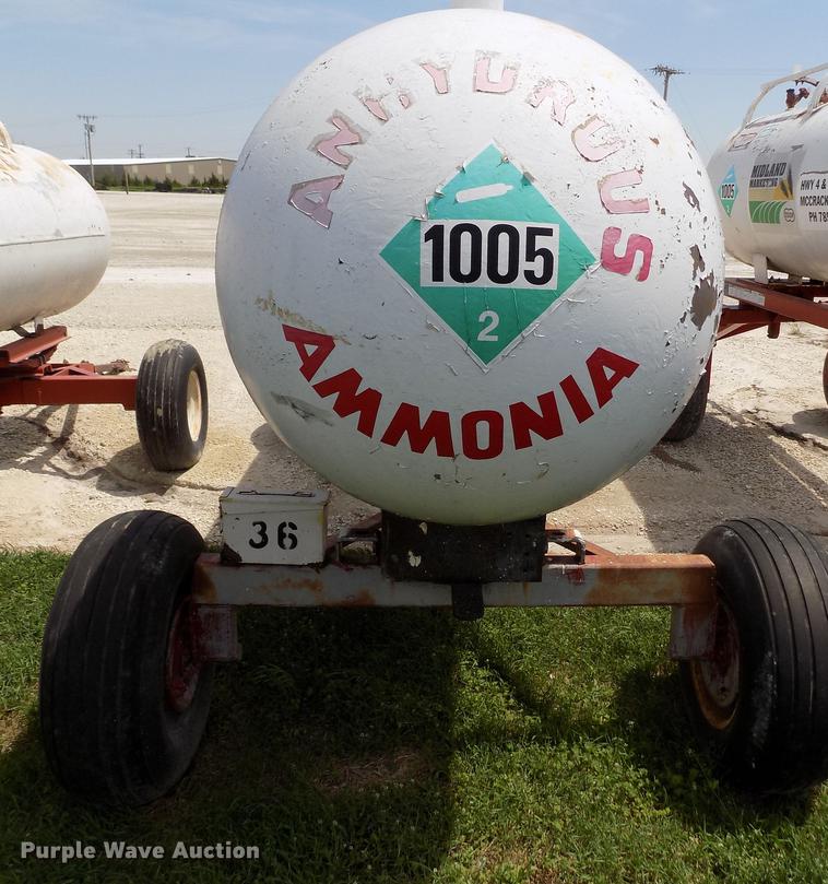 image for item FN9540 Anhydrous ammonia tank