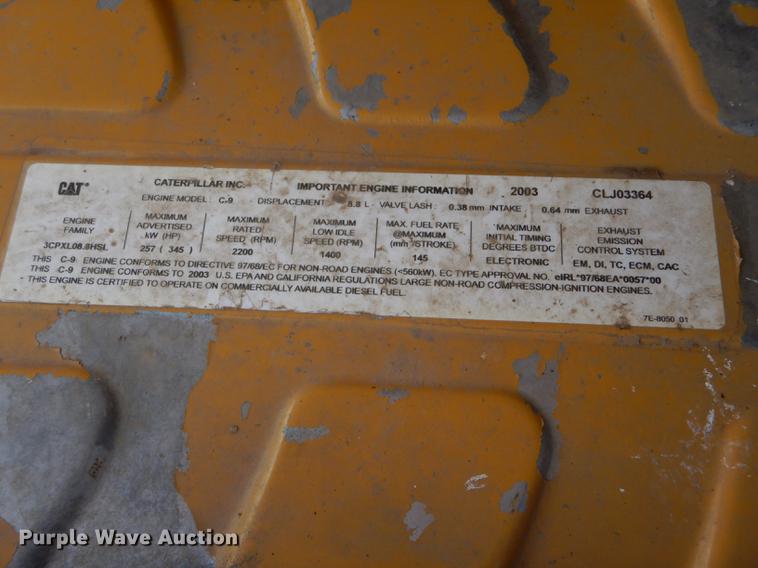 image for item FT9544 2003 Challenger 660 combine