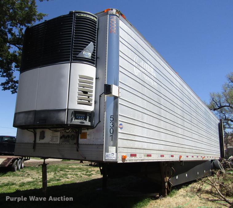 image for item DB4936 2000 Utility refrigerated van trailer