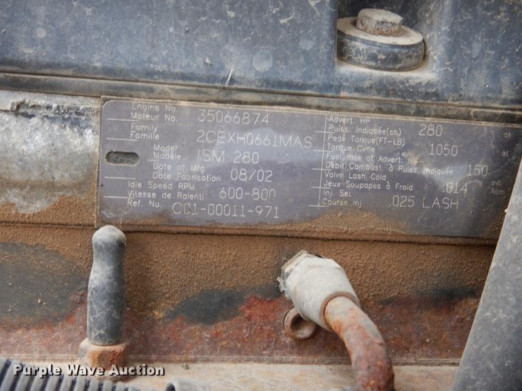 image for item DC4546 2003 Sterling DS-999 semi truck