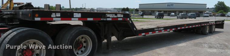 image for item DE8110 1996 Trail-Eze DLX35 tilt deck equipment trailer