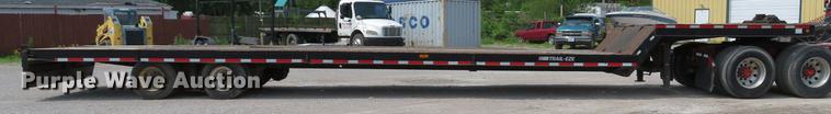 image for item DE8110 1996 Trail-Eze DLX35 tilt deck equipment trailer
