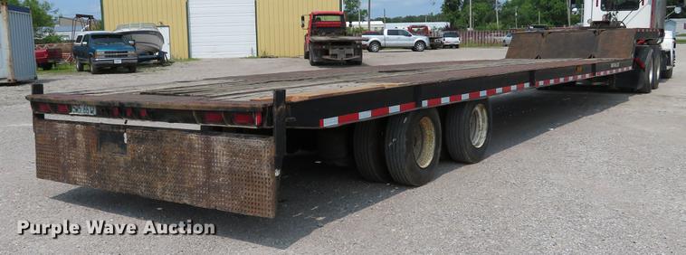 image for item DE8110 1996 Trail-Eze DLX35 tilt deck equipment trailer