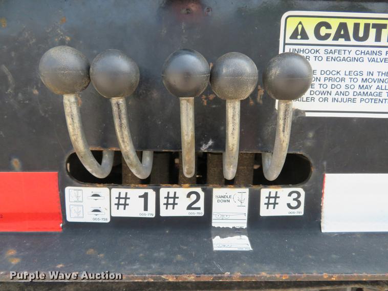 image for item DE8110 1996 Trail-Eze DLX35 tilt deck equipment trailer