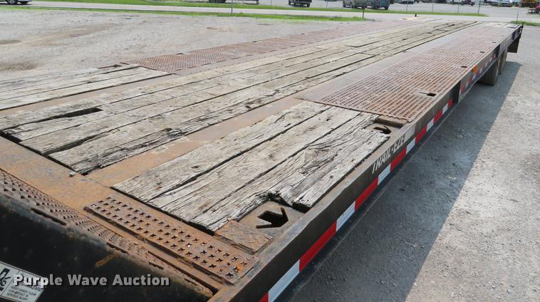 image for item DE8110 1996 Trail-Eze DLX35 tilt deck equipment trailer