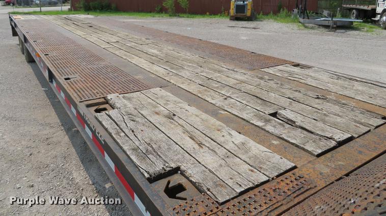 image for item DE8110 1996 Trail-Eze DLX35 tilt deck equipment trailer