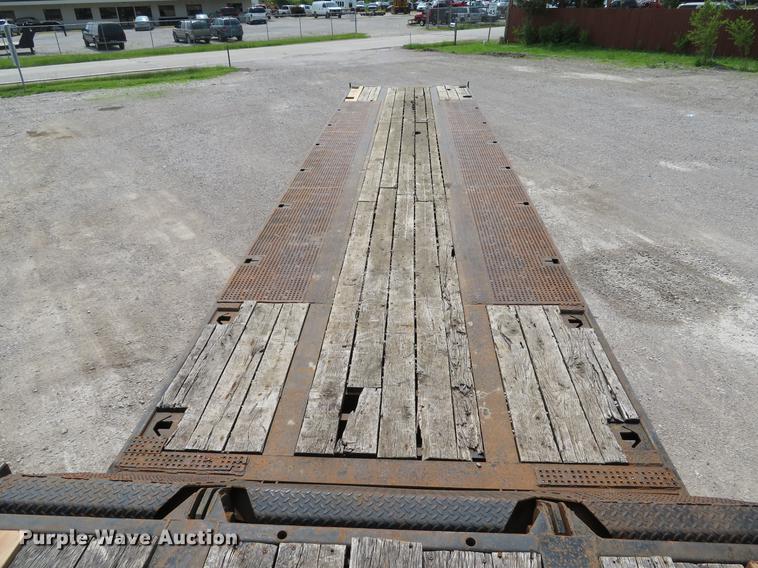 image for item DE8110 1996 Trail-Eze DLX35 tilt deck equipment trailer