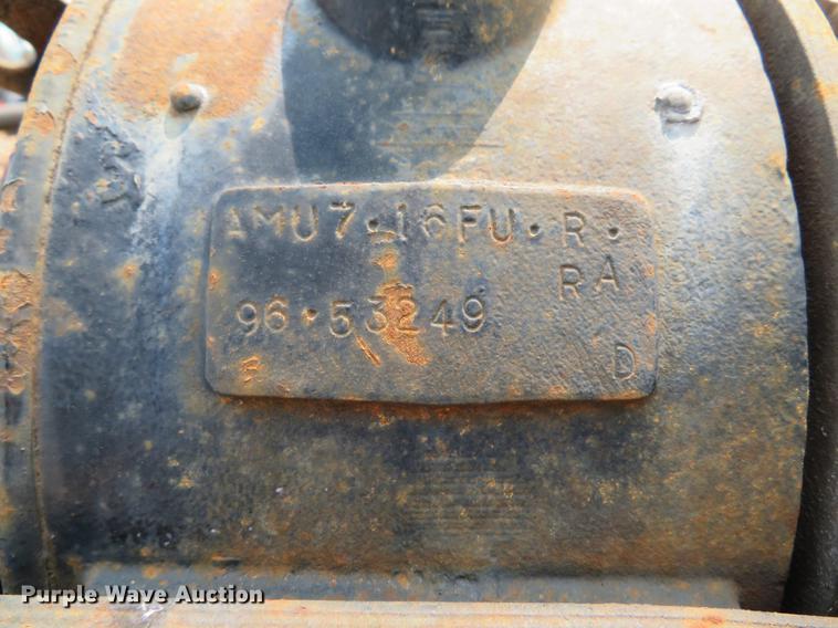 image for item DE8110 1996 Trail-Eze DLX35 tilt deck equipment trailer