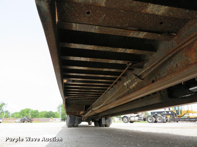 image for item DE8110 1996 Trail-Eze DLX35 tilt deck equipment trailer