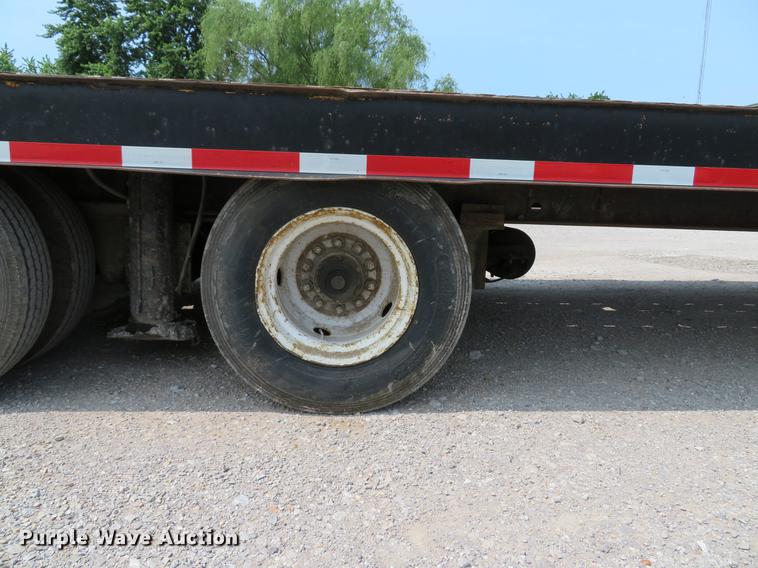 image for item DE8110 1996 Trail-Eze DLX35 tilt deck equipment trailer