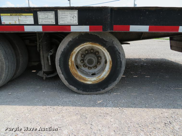 image for item DE8110 1996 Trail-Eze DLX35 tilt deck equipment trailer