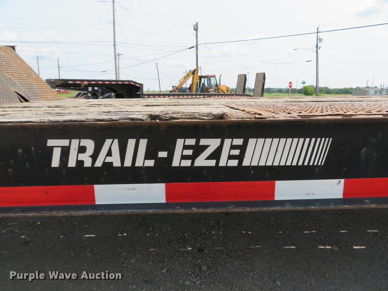 image for item DE8110 1996 Trail-Eze DLX35 tilt deck equipment trailer