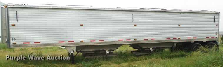 image for item DF0772 2008 Timpte double hopper bottom grain trailer