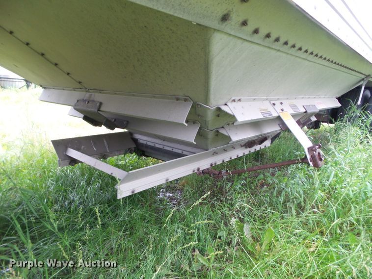 image for item DF0772 2008 Timpte double hopper bottom grain trailer