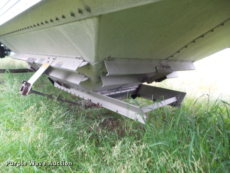 image for item DF0772 2008 Timpte double hopper bottom grain trailer