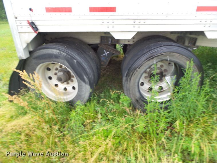 image for item DF0772 2008 Timpte double hopper bottom grain trailer