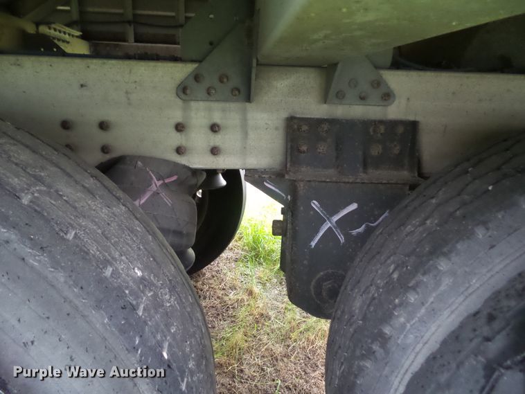 image for item DF0772 2008 Timpte double hopper bottom grain trailer