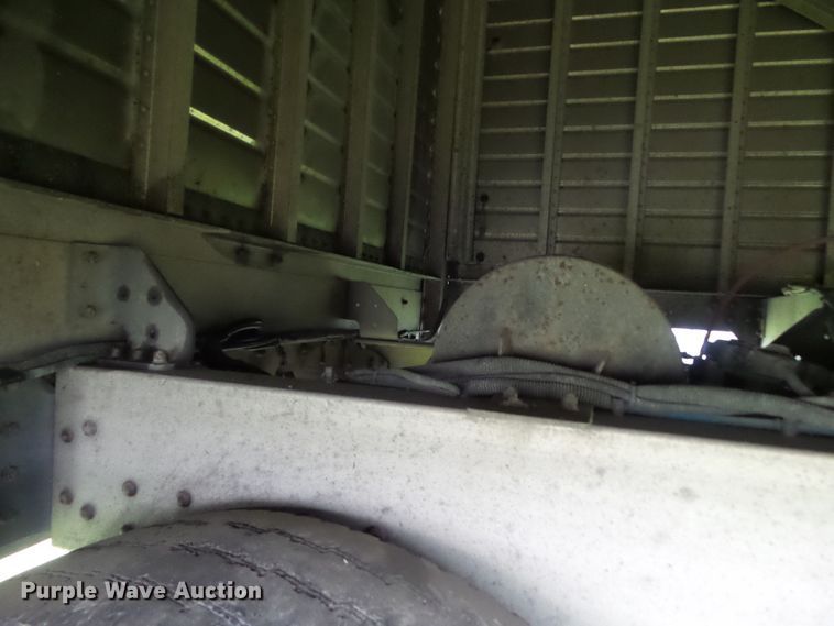 image for item DF0772 2008 Timpte double hopper bottom grain trailer