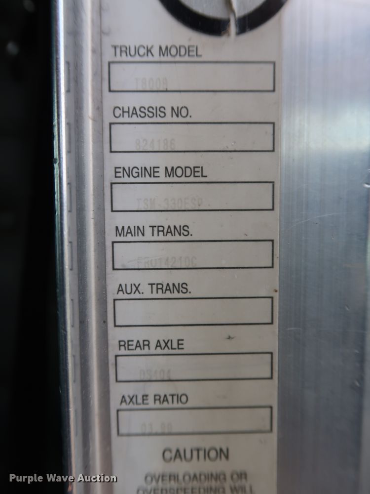 image for item DG4014 2000 Kenworth T800B semi truck