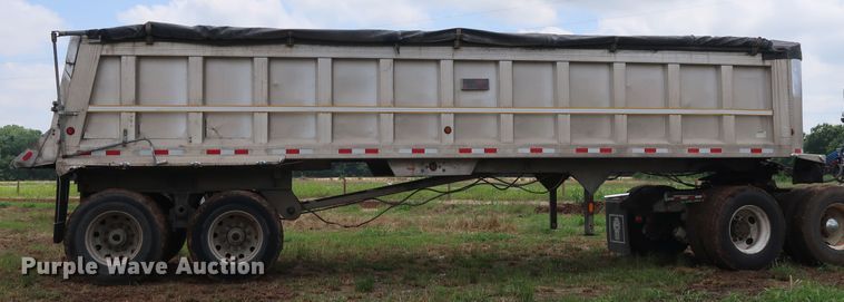 image for item DG4015 2002 Travis S/96 end dump trailer