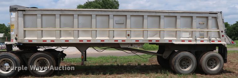 image for item DG4015 2002 Travis S/96 end dump trailer