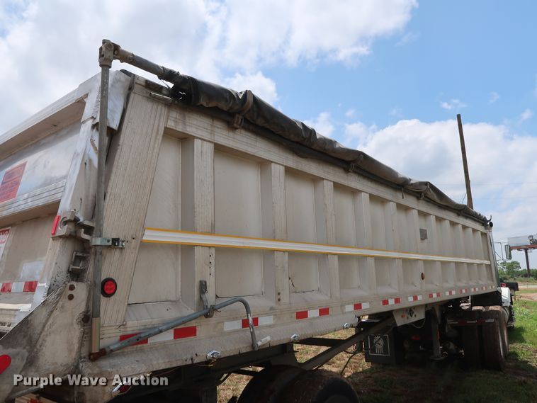image for item DG4015 2002 Travis S/96 end dump trailer