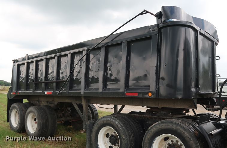 image for item DG4025 1995 Palmer TA-22 end dump trailer