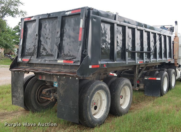 image for item DG4025 1995 Palmer TA-22 end dump trailer