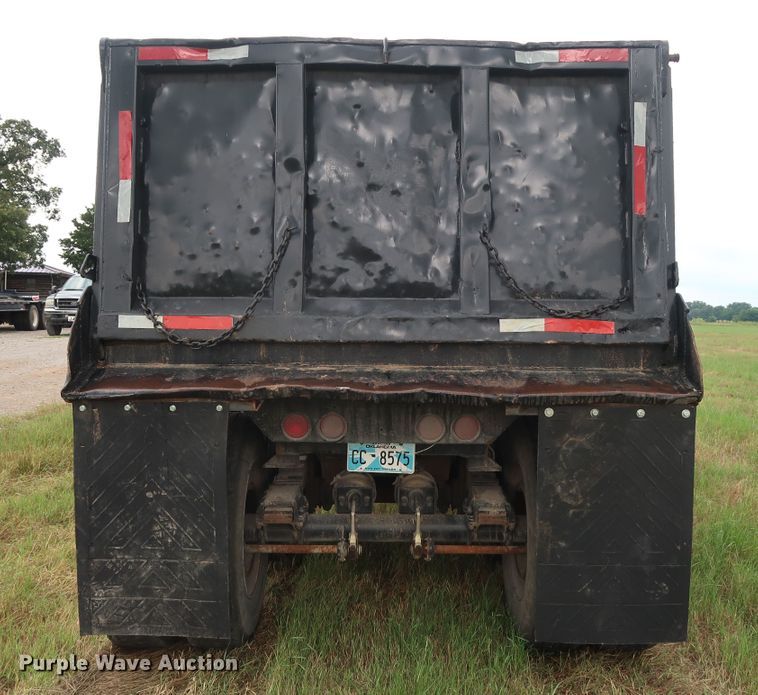 image for item DG4025 1995 Palmer TA-22 end dump trailer