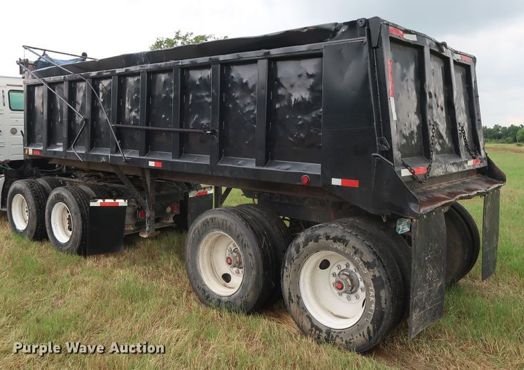 image for item DG4025 1995 Palmer TA-22 end dump trailer