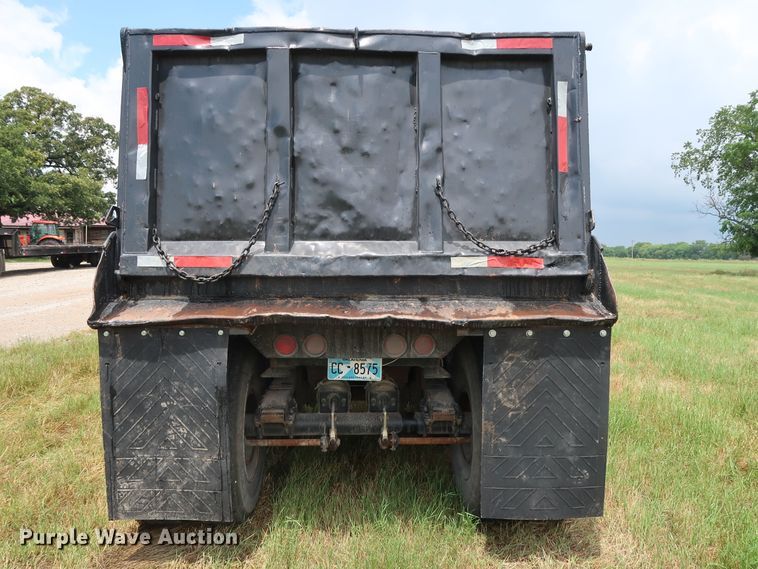 image for item DG4025 1995 Palmer TA-22 end dump trailer