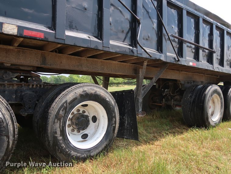 image for item DG4025 1995 Palmer TA-22 end dump trailer