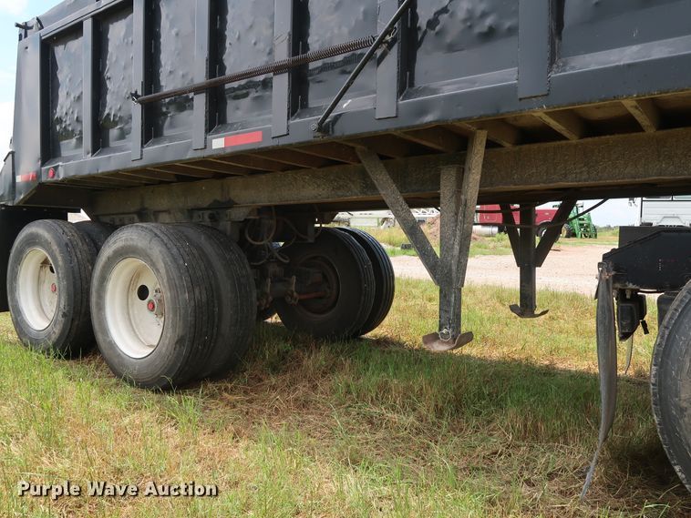 image for item DG4025 1995 Palmer TA-22 end dump trailer