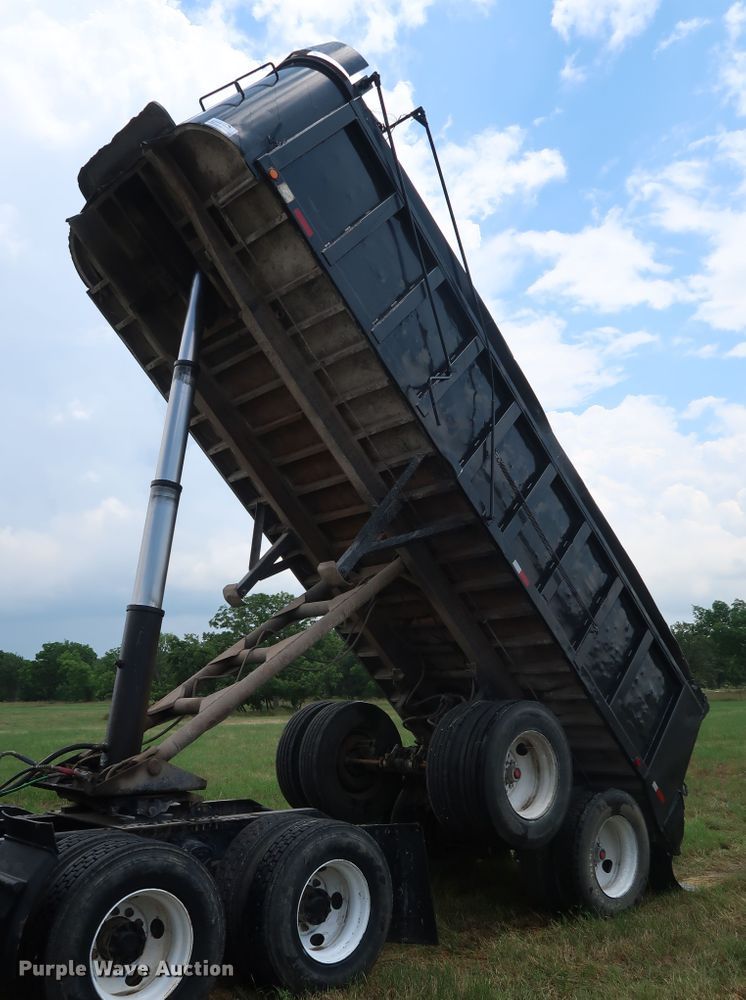 image for item DG4025 1995 Palmer TA-22 end dump trailer