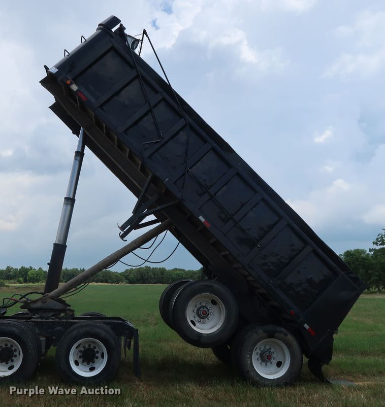 image for item DG4025 1995 Palmer TA-22 end dump trailer