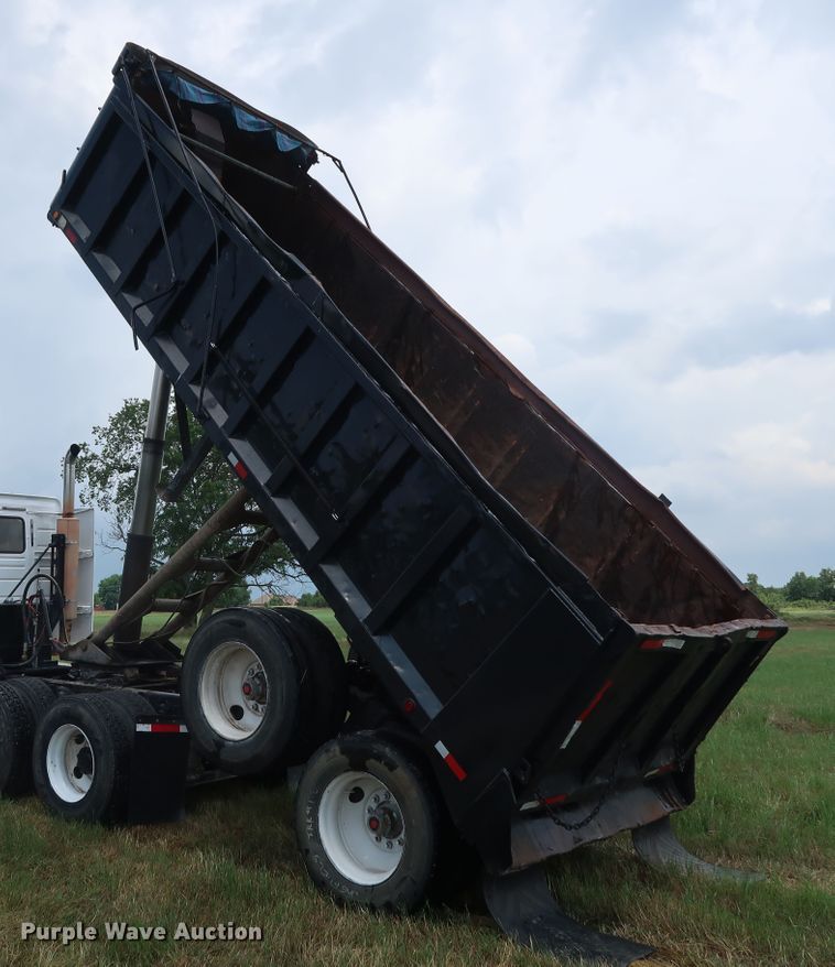 image for item DG4025 1995 Palmer TA-22 end dump trailer