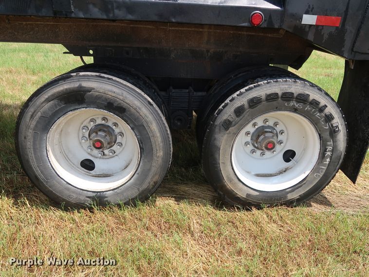 image for item DG4025 1995 Palmer TA-22 end dump trailer