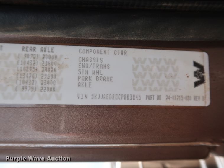 image for item DG4030 2012 Western Star 4900FA semi truck