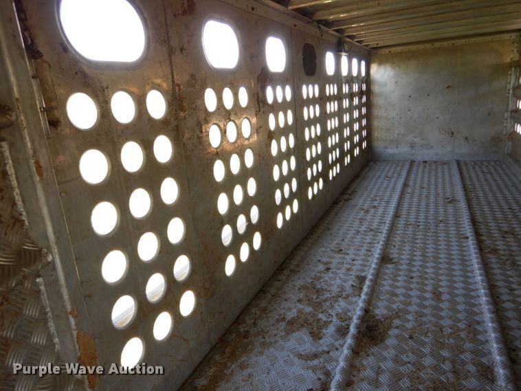 image for item DG5812 1998 Merritt Cattle Drive livestock trailer