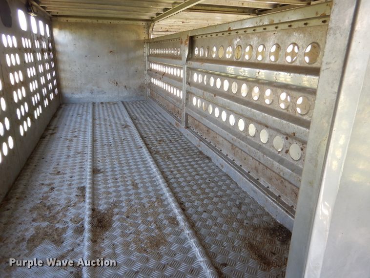 image for item DG5812 1998 Merritt Cattle Drive livestock trailer