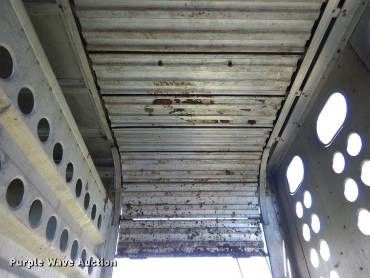 image for item DG5812 1998 Merritt Cattle Drive livestock trailer