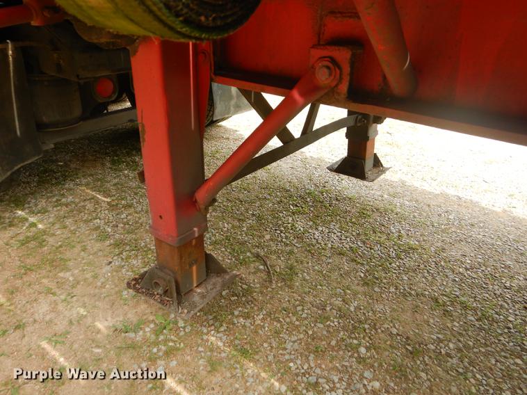 image for item ED9333 1971 Dorsey flatbed trailer