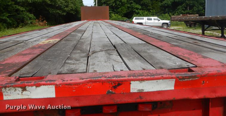 image for item ED9333 1971 Dorsey flatbed trailer