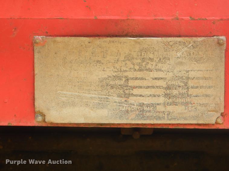 image for item ED9333 1971 Dorsey flatbed trailer